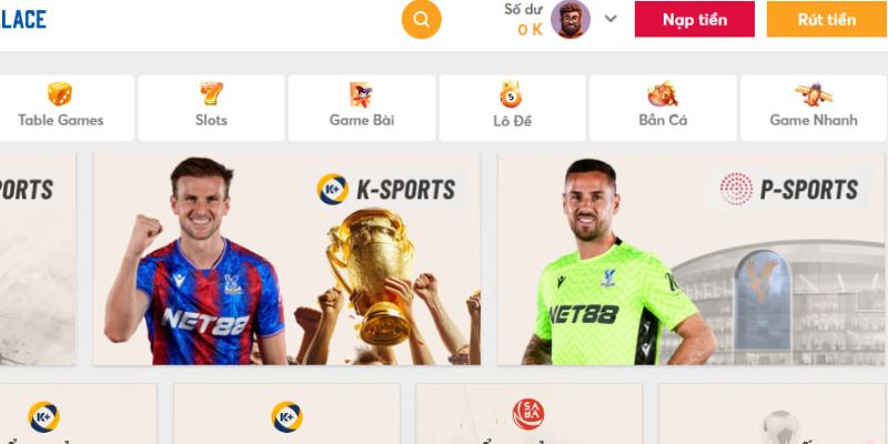 Bước 2: Tìm đến phần “nạp tiền”